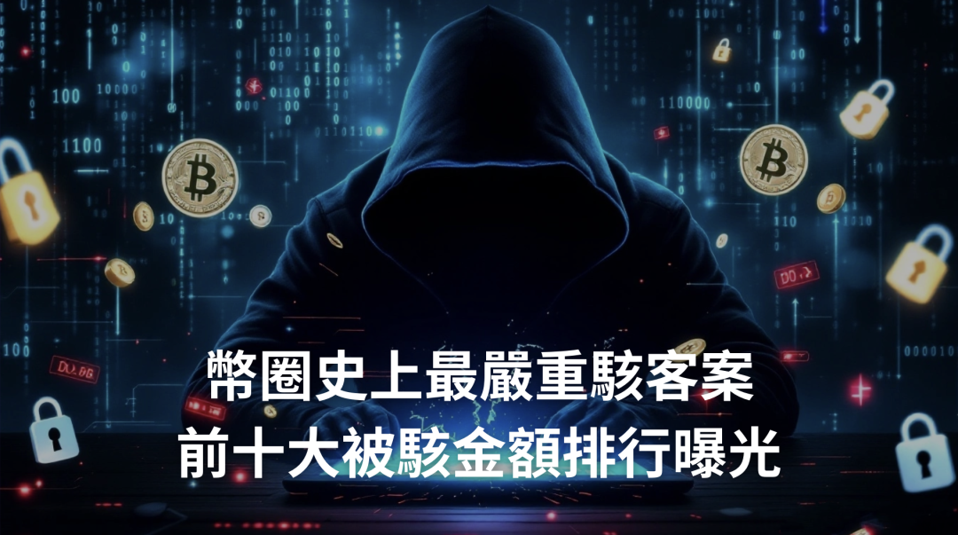 加密貨幣史上最嚴重駭客案！前十大被駭金額排行曝光