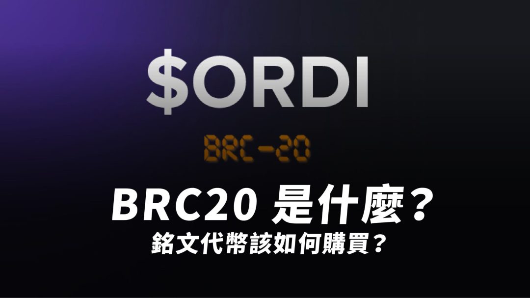 BRC20 是什麼？銘文代幣該如何購買？