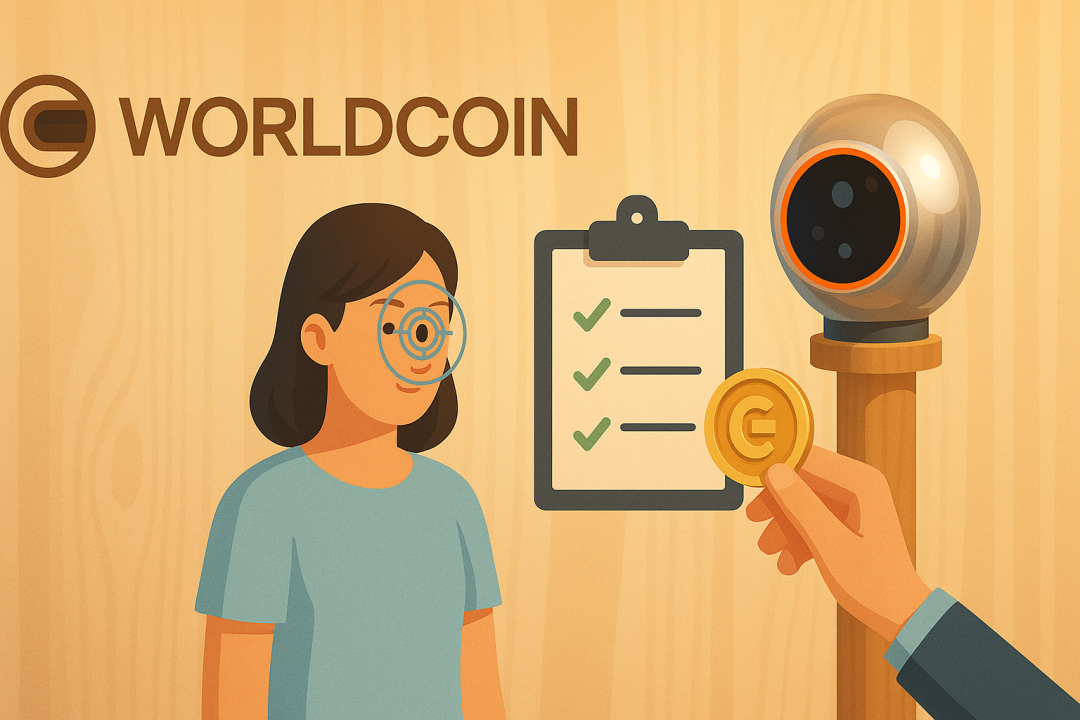 世界幣 Worldcoin（WLD）台灣開放真人驗證｜虹膜掃描、獎勵機制完整流程體驗