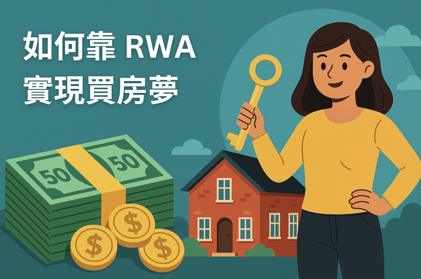 用台幣 5 萬元實現買房夢？RWA 解鎖你的財富自由！