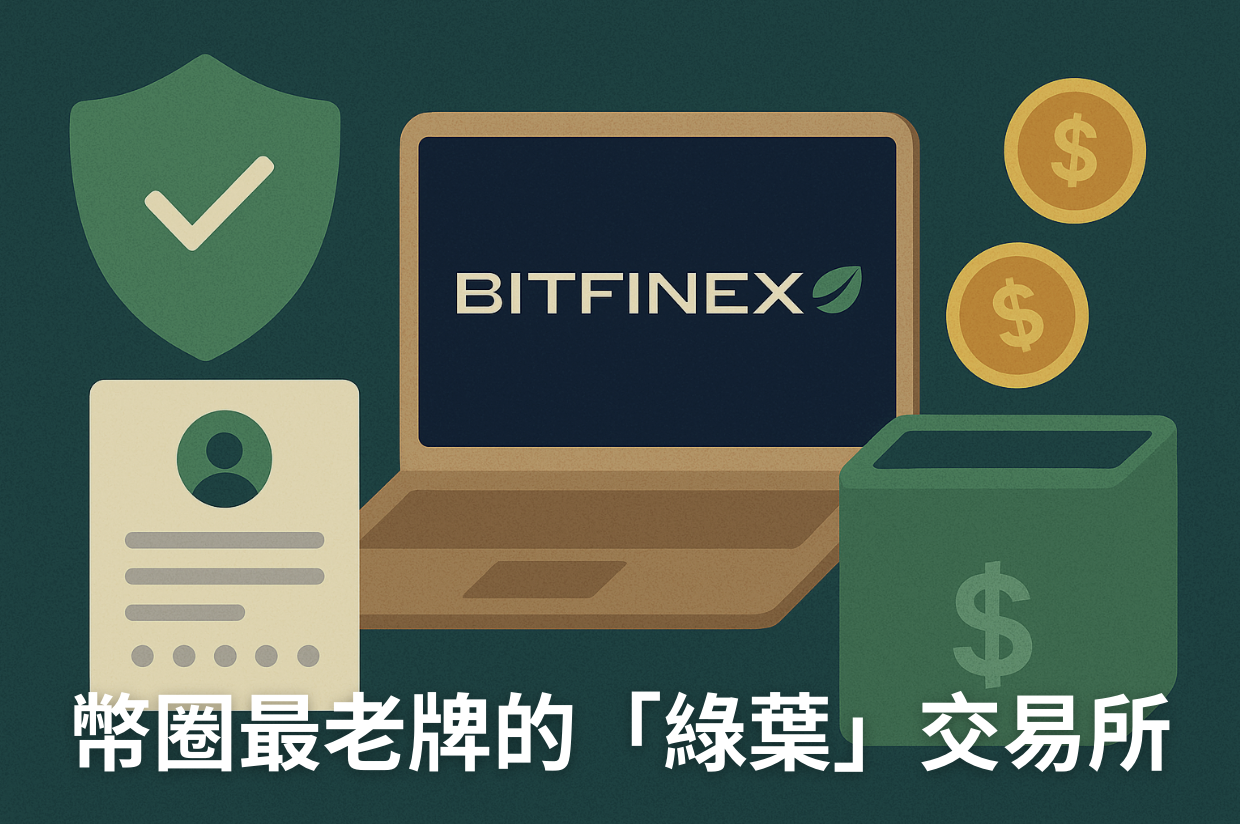 綠葉 Bitfinex 交易所註冊、安全性、放貸功能介紹｜2025 年最新