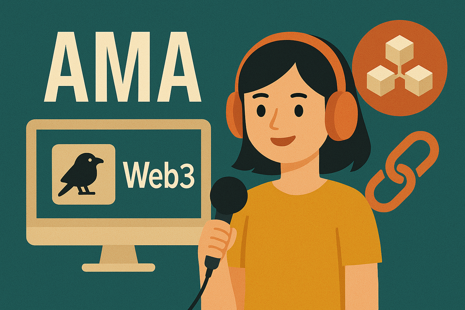 鏈習生 AMA 人物訪談筆記｜從 Web2 PM 到 Web3 從業者，小烏鴉 Ma𝕏 的區塊鏈職涯筆記