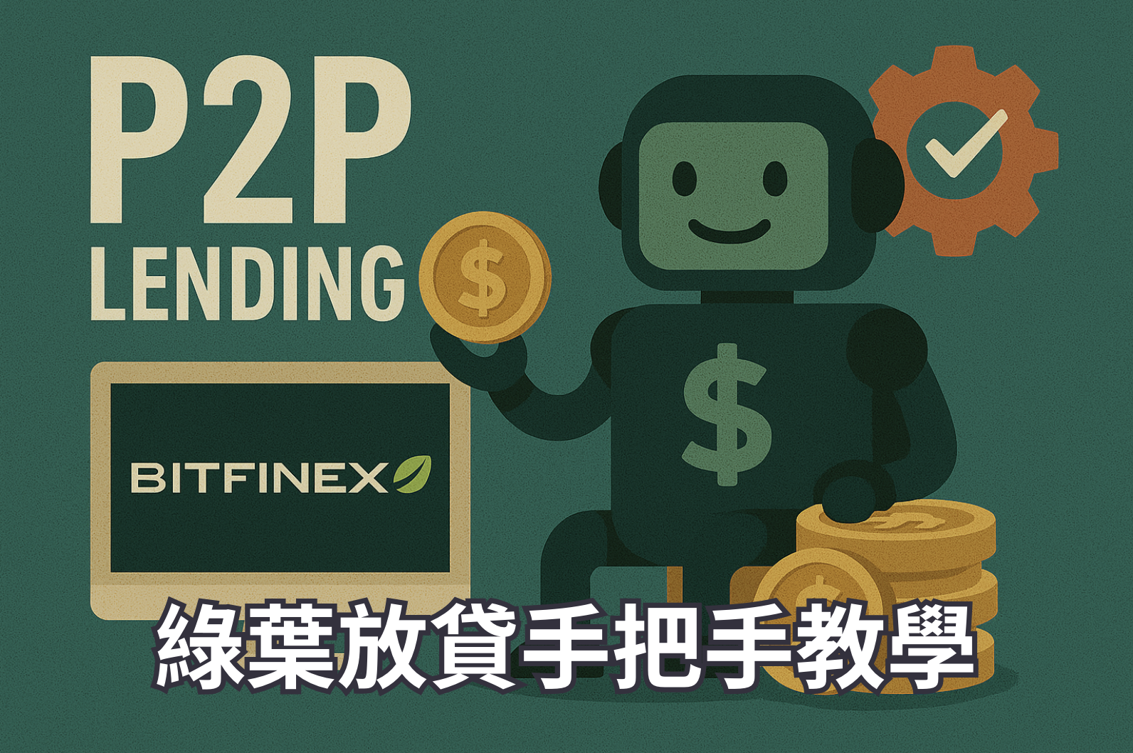 綠葉放貸教學｜Bitfinex P2P 借貸、Willy 機器人一次搞定！被動收入新選擇