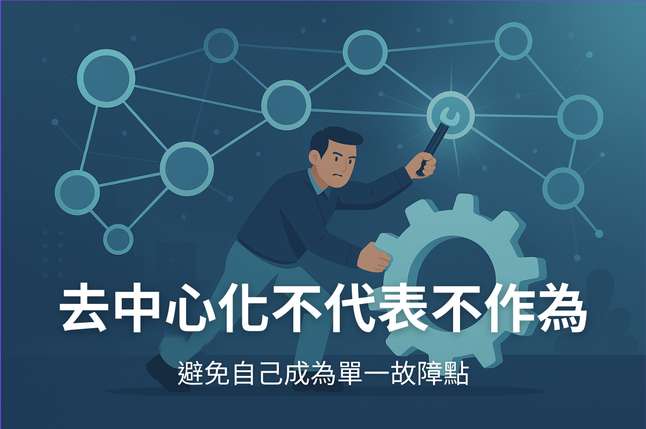 去中心化不代表不作為