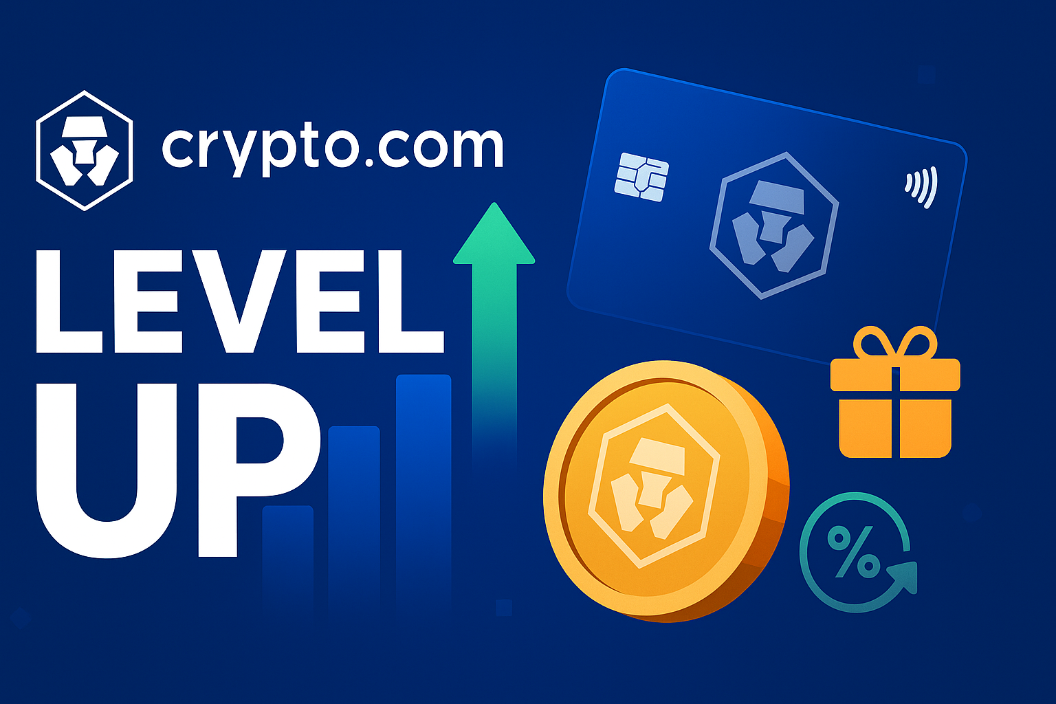 Crypto.com 推出全新「Level Up」訂閱方案：零手續費、高回饋、CRO 質押福利一次看懂