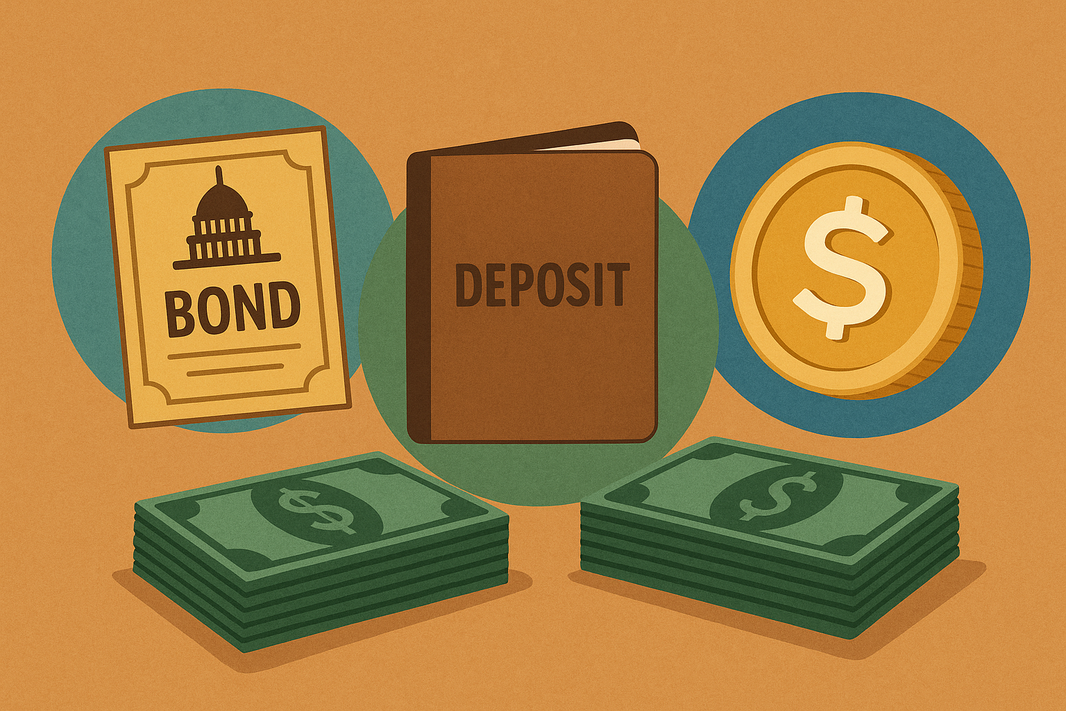 美債和定存超穩！但穩定幣更香？一文解析「三種」低風險理財工具！