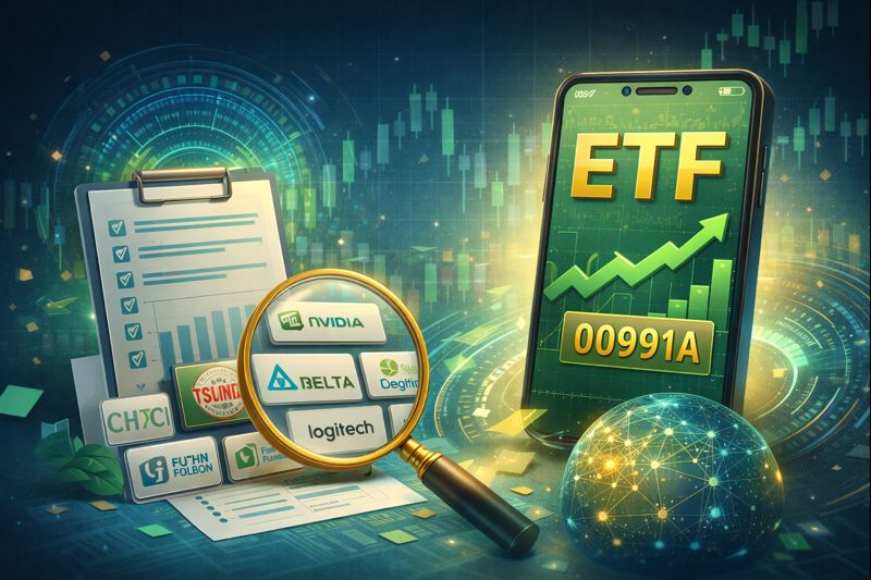 00991A掛牌上市！成分股有哪些？主動式ETF是什麼？