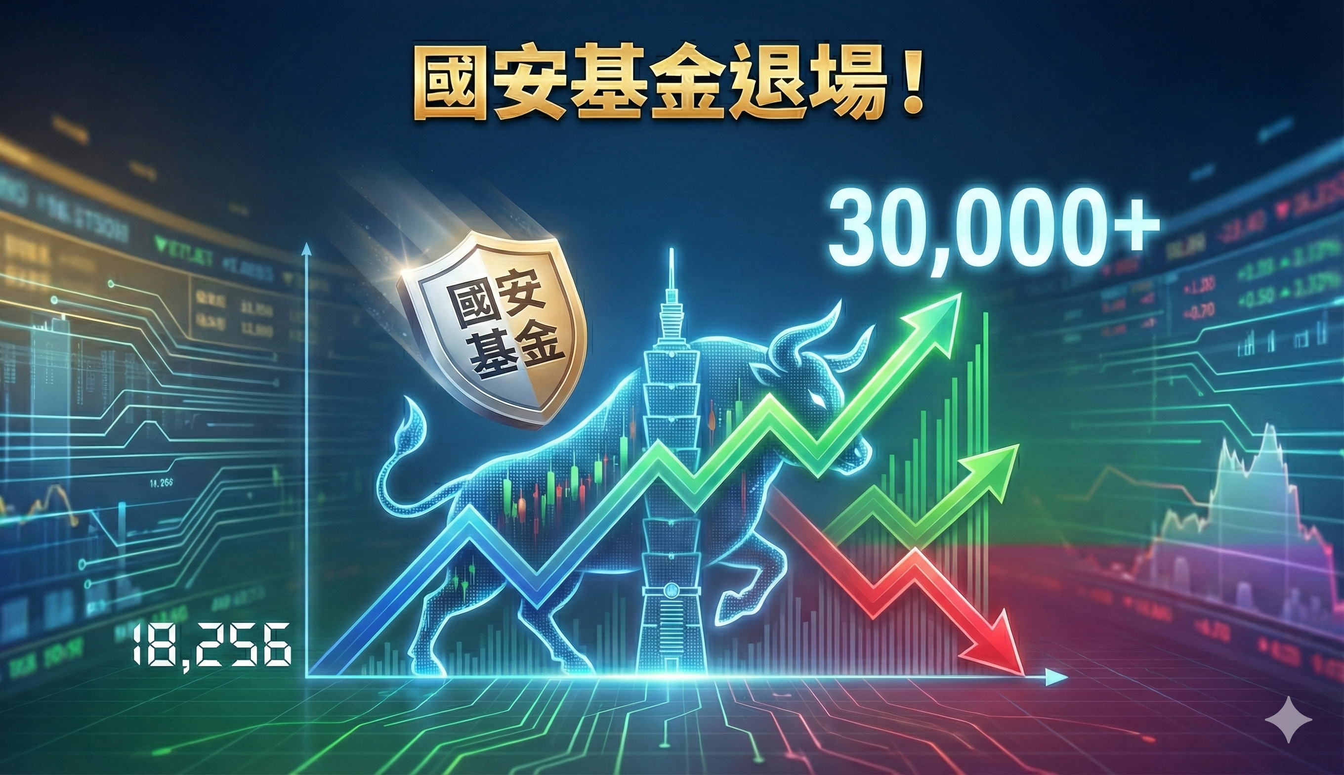 國安基金退場！279天護盤落幕有什麼影響？台股會跌嗎？