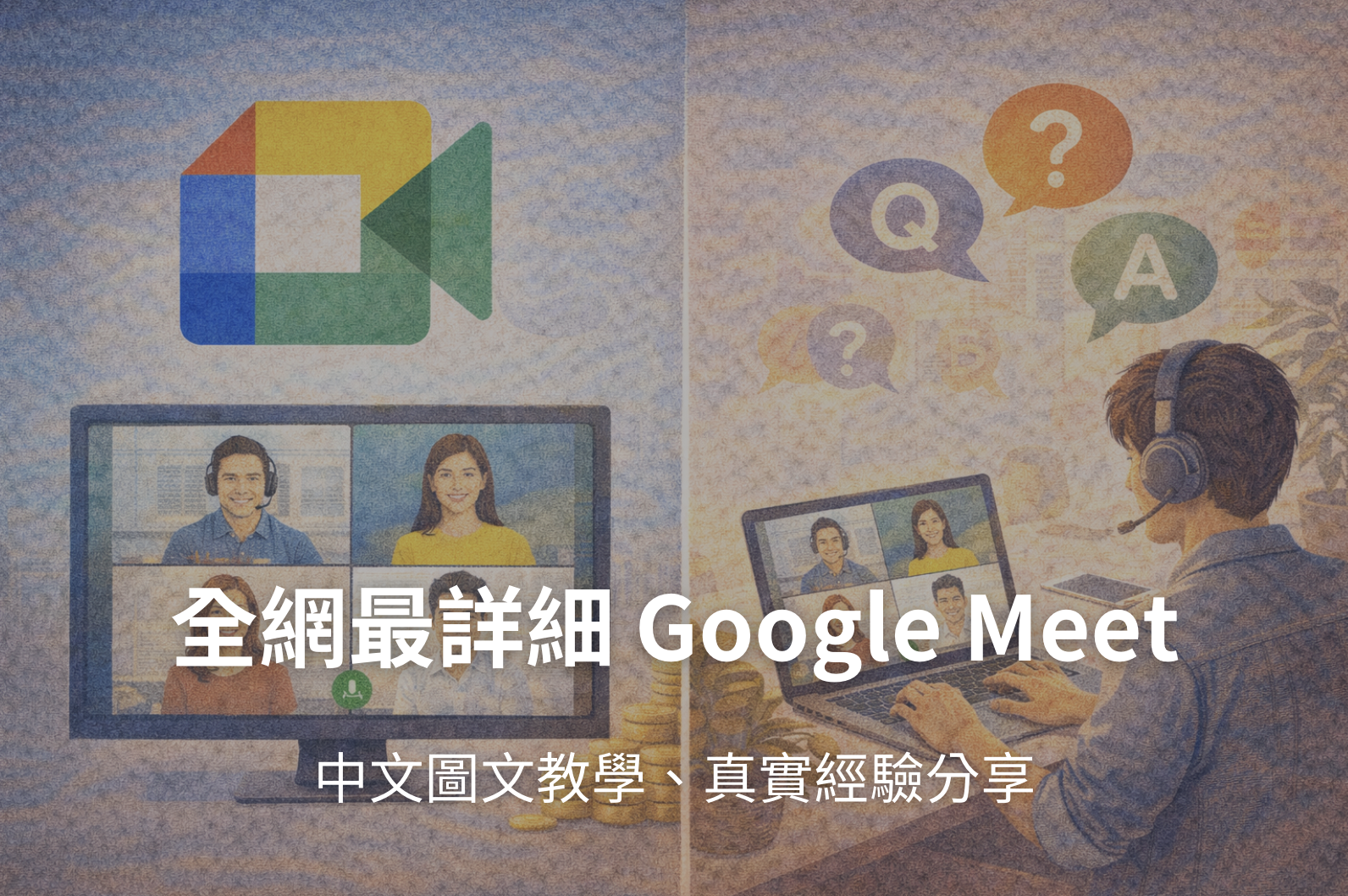 Google Meet 是什麼？遠端工作者常用的 Google Meet 教學、常見 QA 一次看