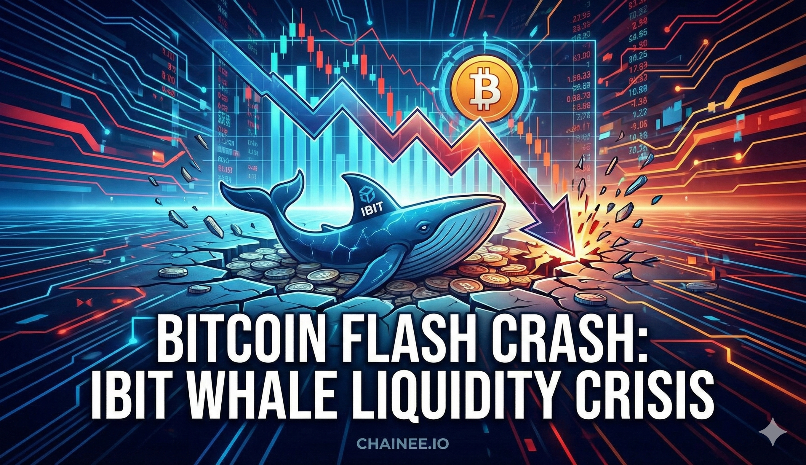 追蹤比特幣閃崩的「元兇」：ETF 巨鯨與全球流動性寒冬