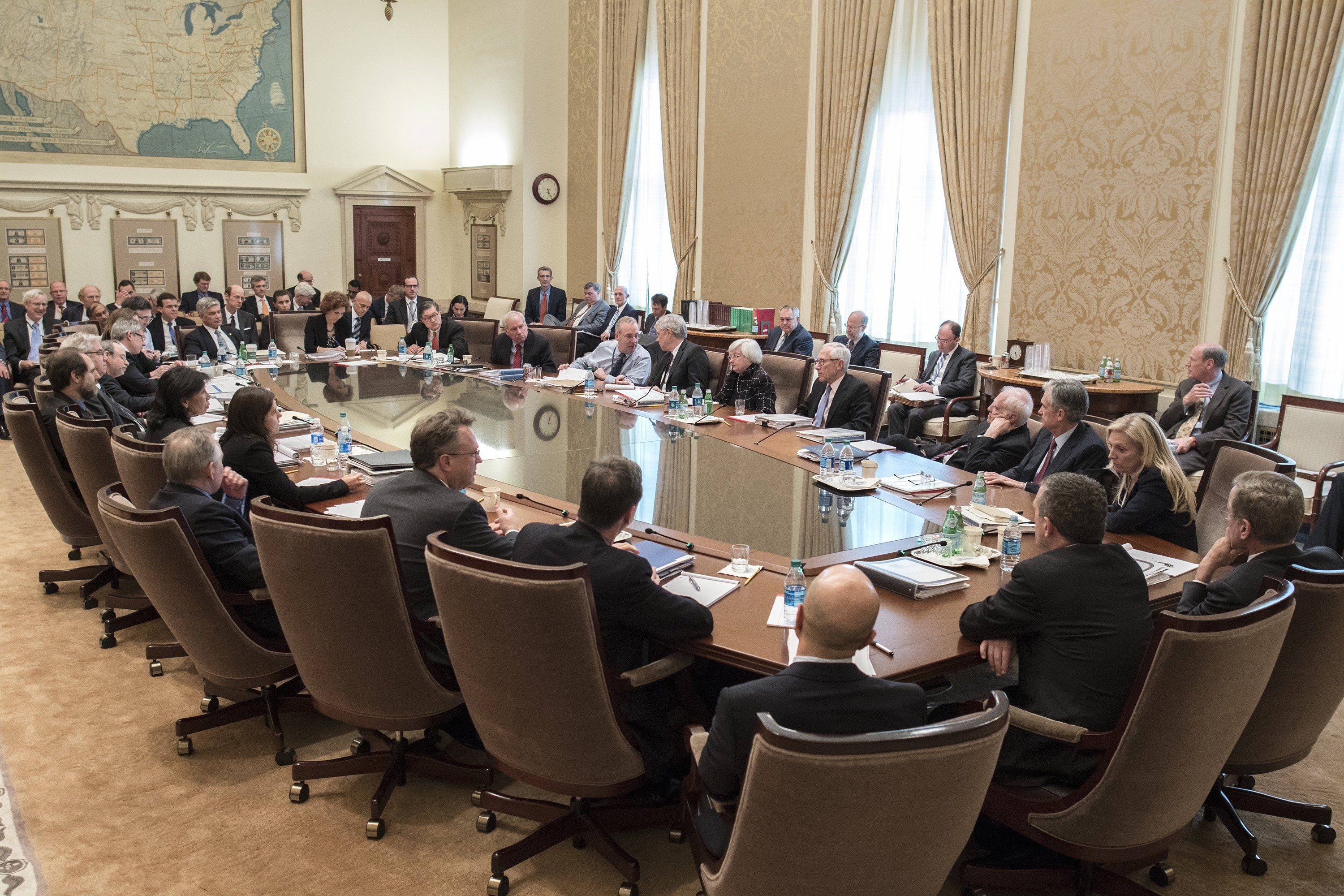 FOMC 會議(圖片來源 Wiki 維基百科)